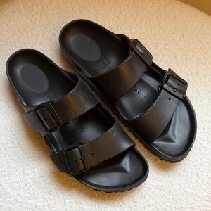 Birkenstock Black Double Strap Sandals size 38